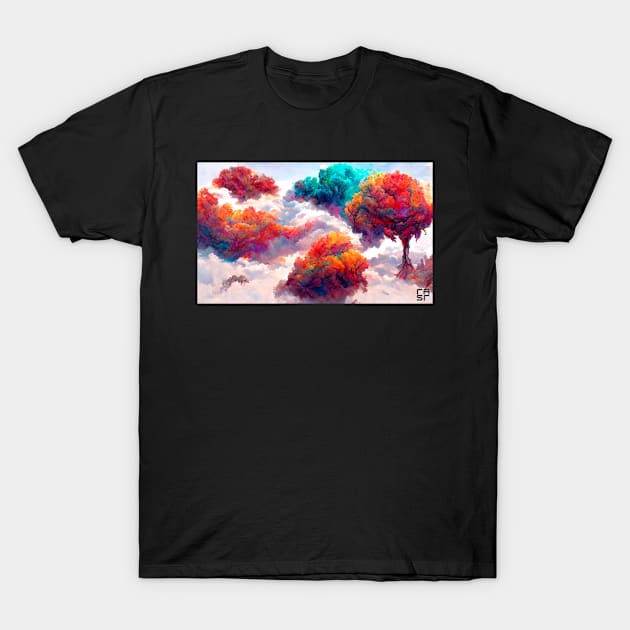 Growing in the clouds T-Shirt by RASR